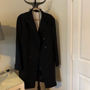 Handmade in Italy Fabric Brooks Brothers Wool Coat